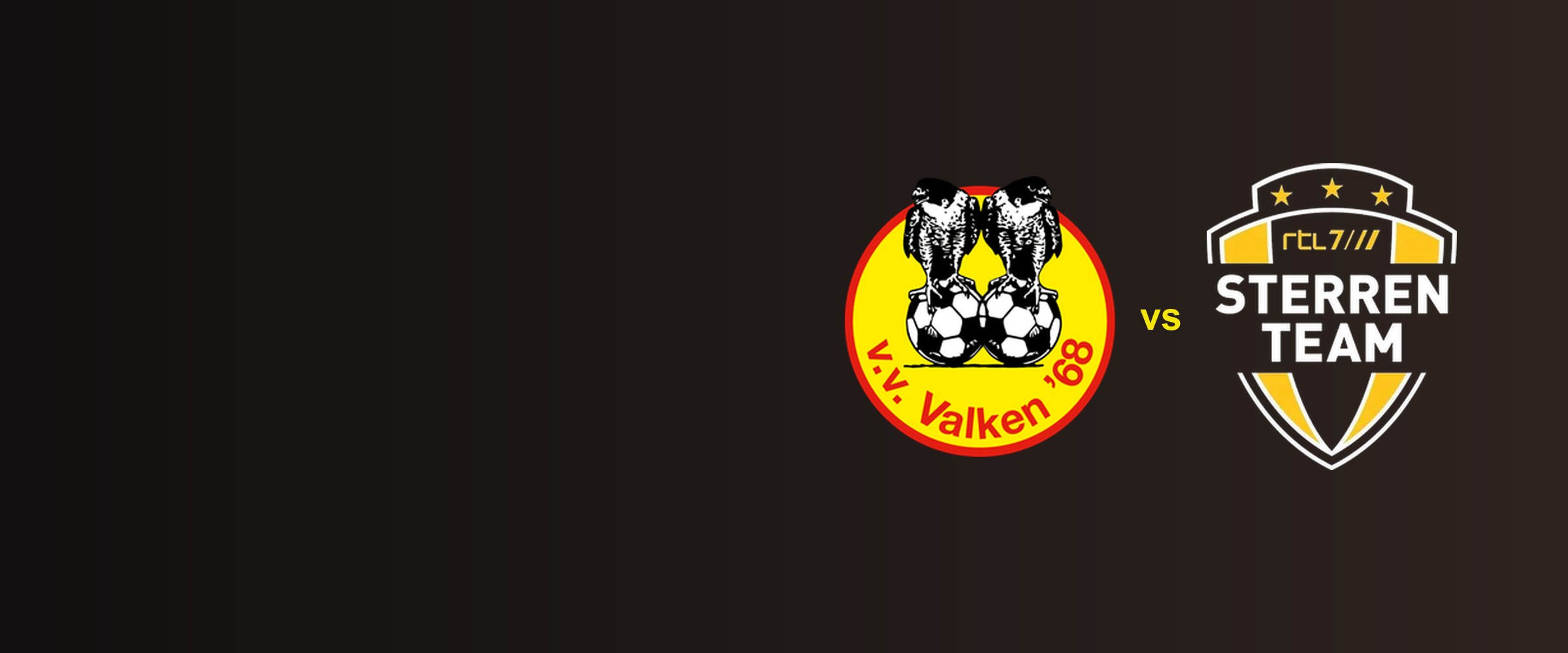 Valken 68 tegen het RTL Sterrenteam op 25 september