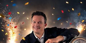 Feestzanger Martijn Stam