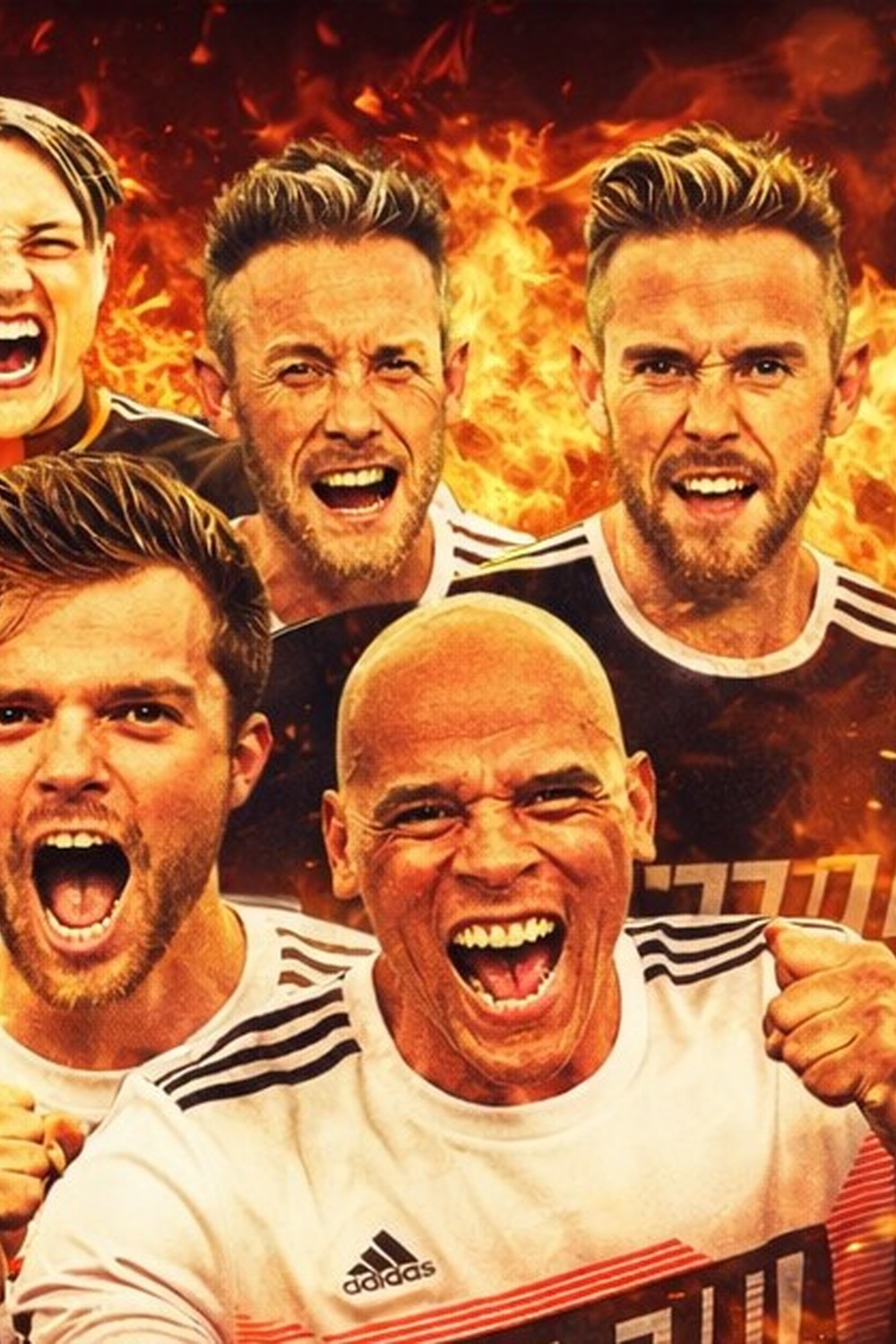Spelers van het RTL Sterrenteam