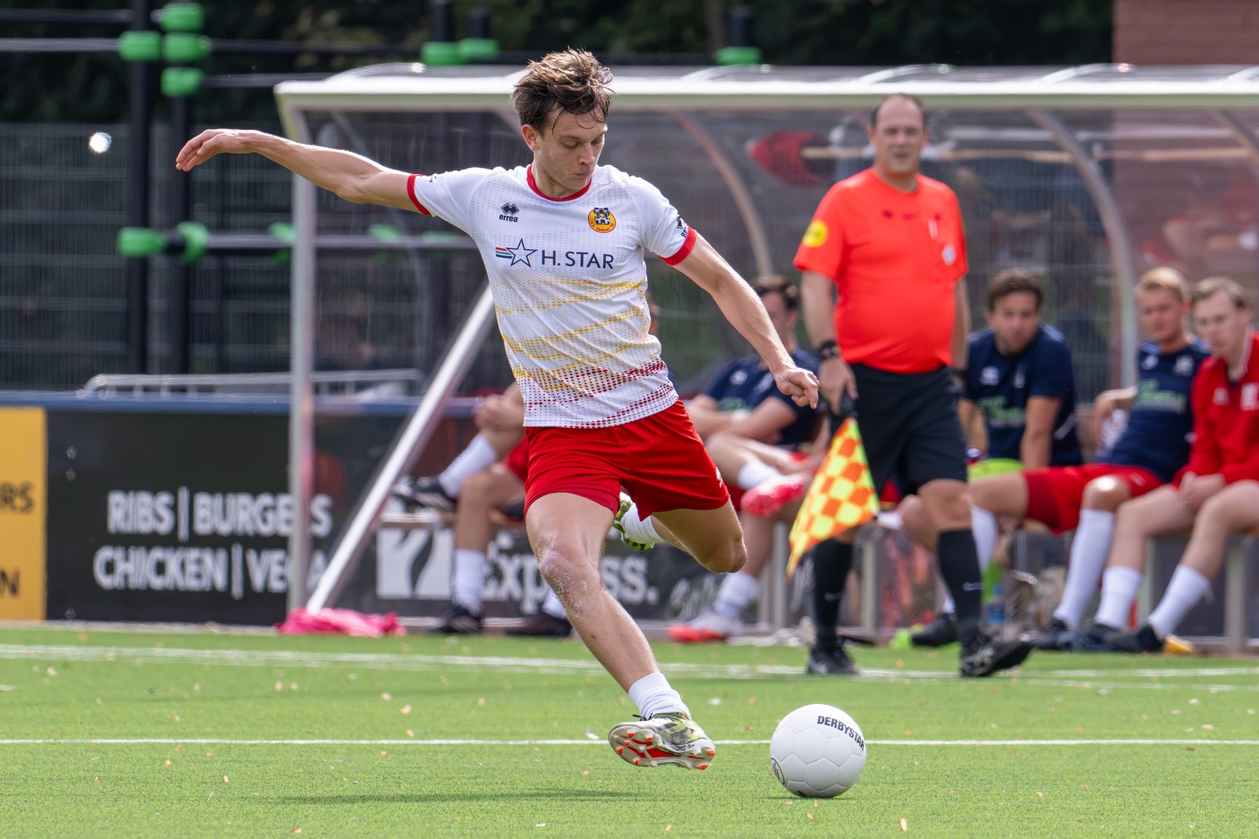 Daniel van Duijn tijdens Quick - Valken '68