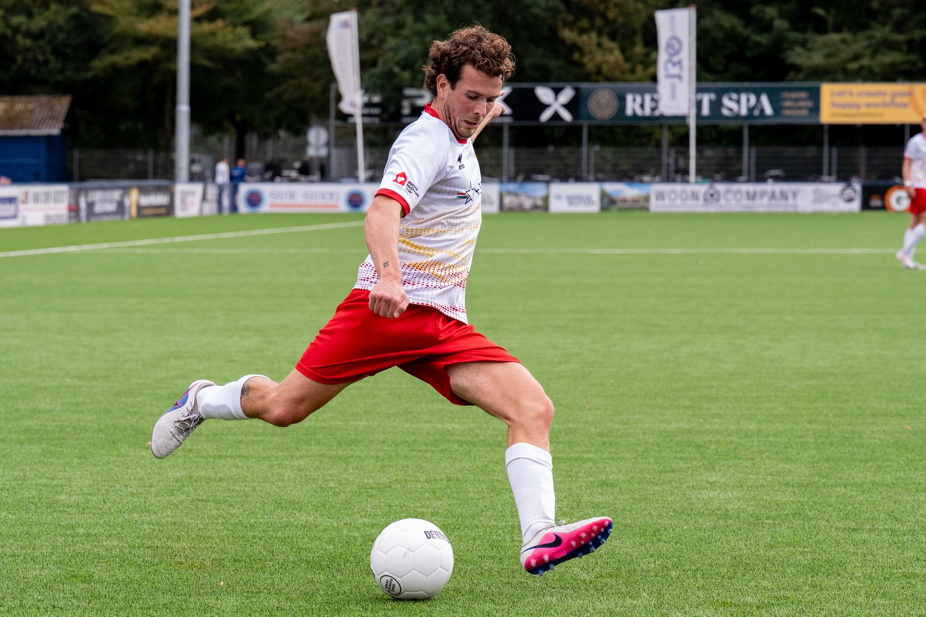 Sten Schaap tijdens Quick - Valken '68