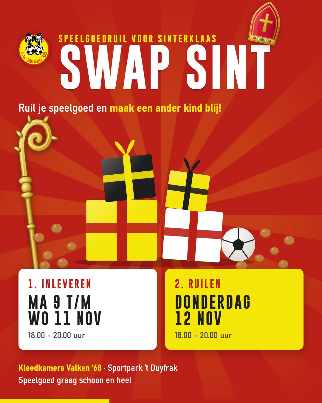 Poster Swap Sint 2026